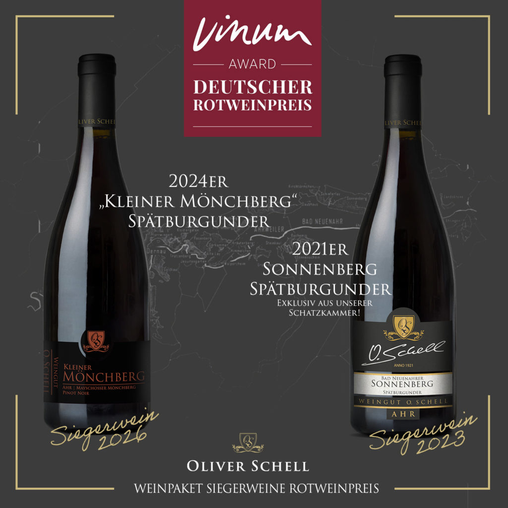 Vinum Rotweinpreis Ahrwein des Jahres Falstaff Oliver Otger Schell Ahr