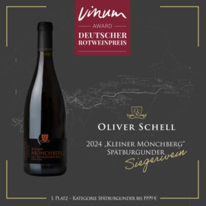 Vinum Falstaff Rotweinpreis Ahrwein des Jahres Siegerwein 1 Platz Oliver Otger Christin Schell