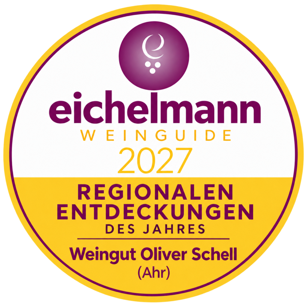 Eichelmann 2027 Entdeckung des Jahres 2027 Oliver Otger Schell Ahrwein des Jahres Siegerwein